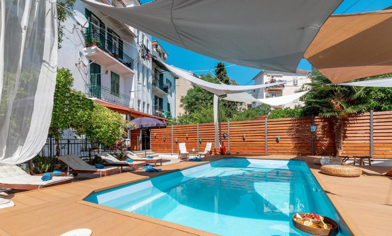 Evala Luxury Rooms With Pool And Garden Split Exteriör bild
