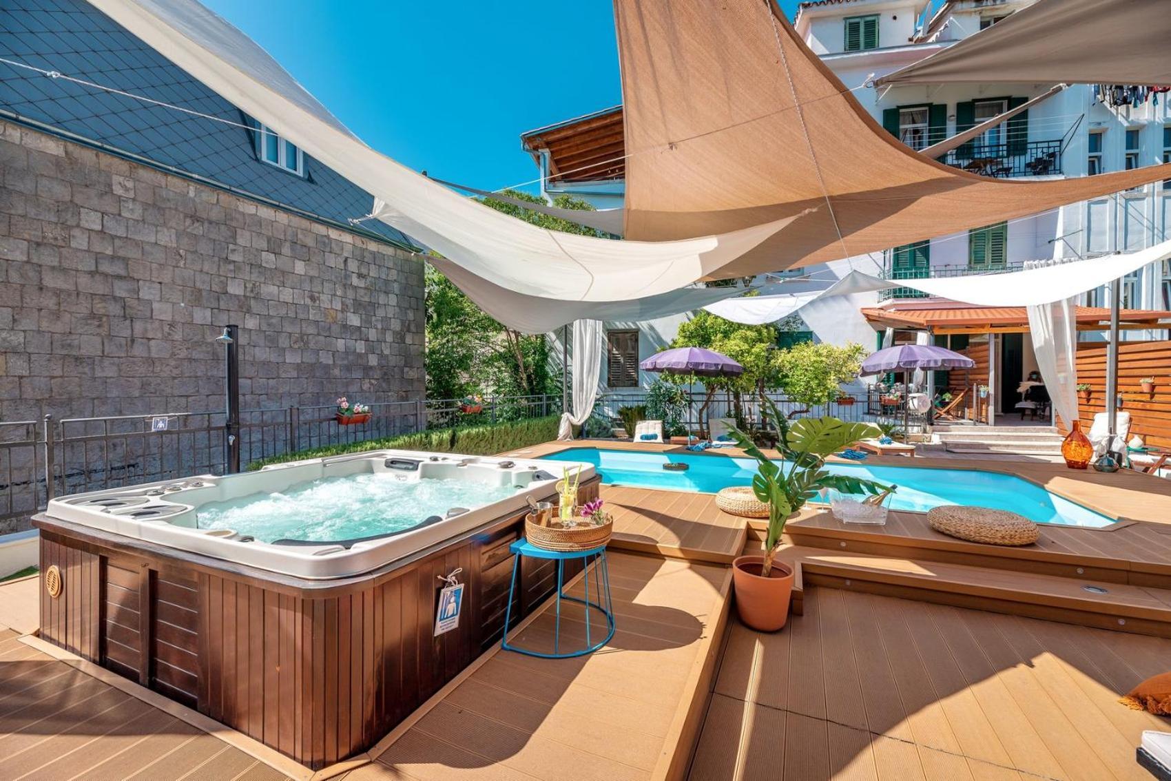 Evala Luxury Rooms With Pool And Garden Split Exteriör bild
