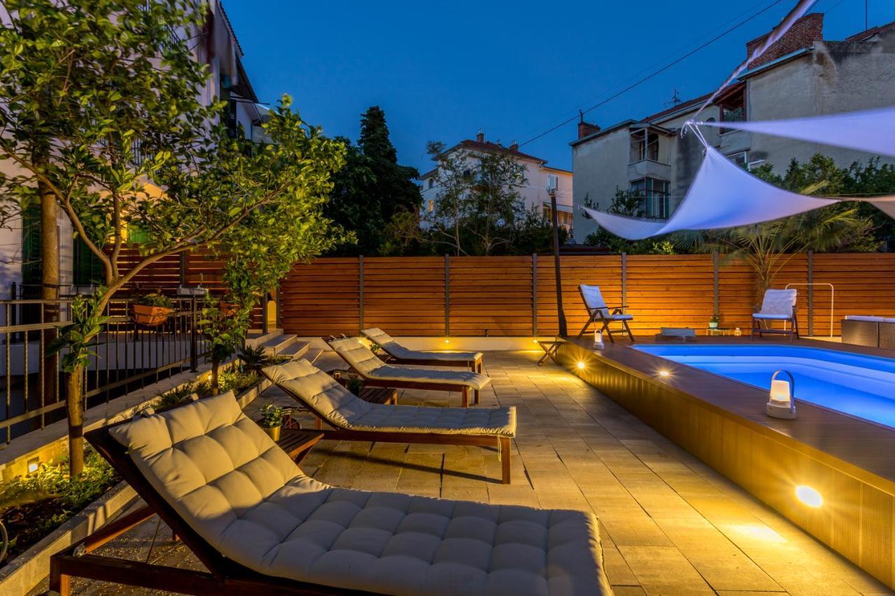 Evala Luxury Rooms With Pool And Garden Split Exteriör bild