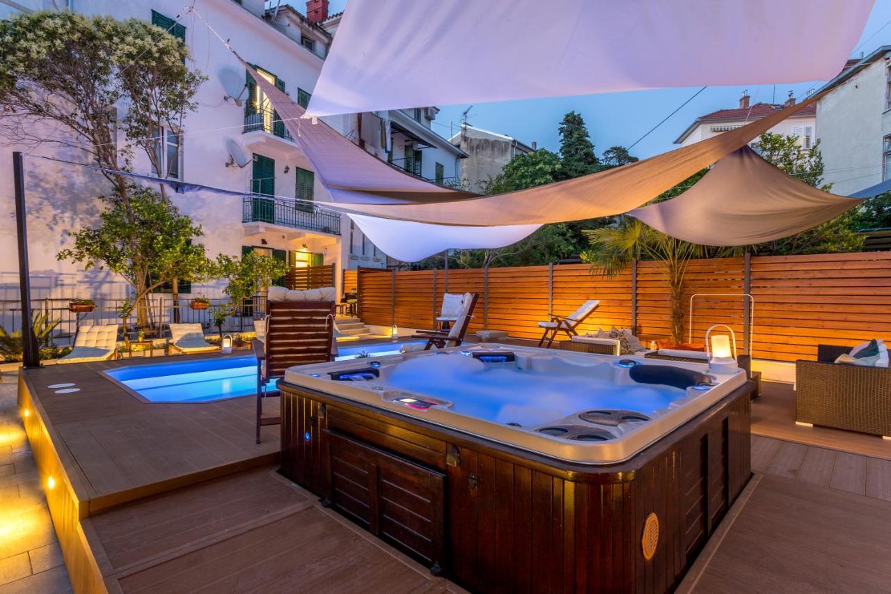 Evala Luxury Rooms With Pool And Garden Split Exteriör bild