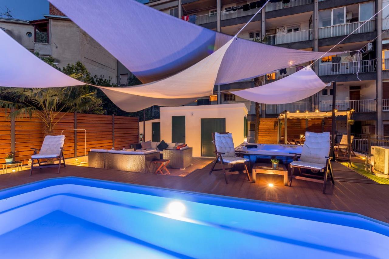 Evala Luxury Rooms With Pool And Garden Split Exteriör bild